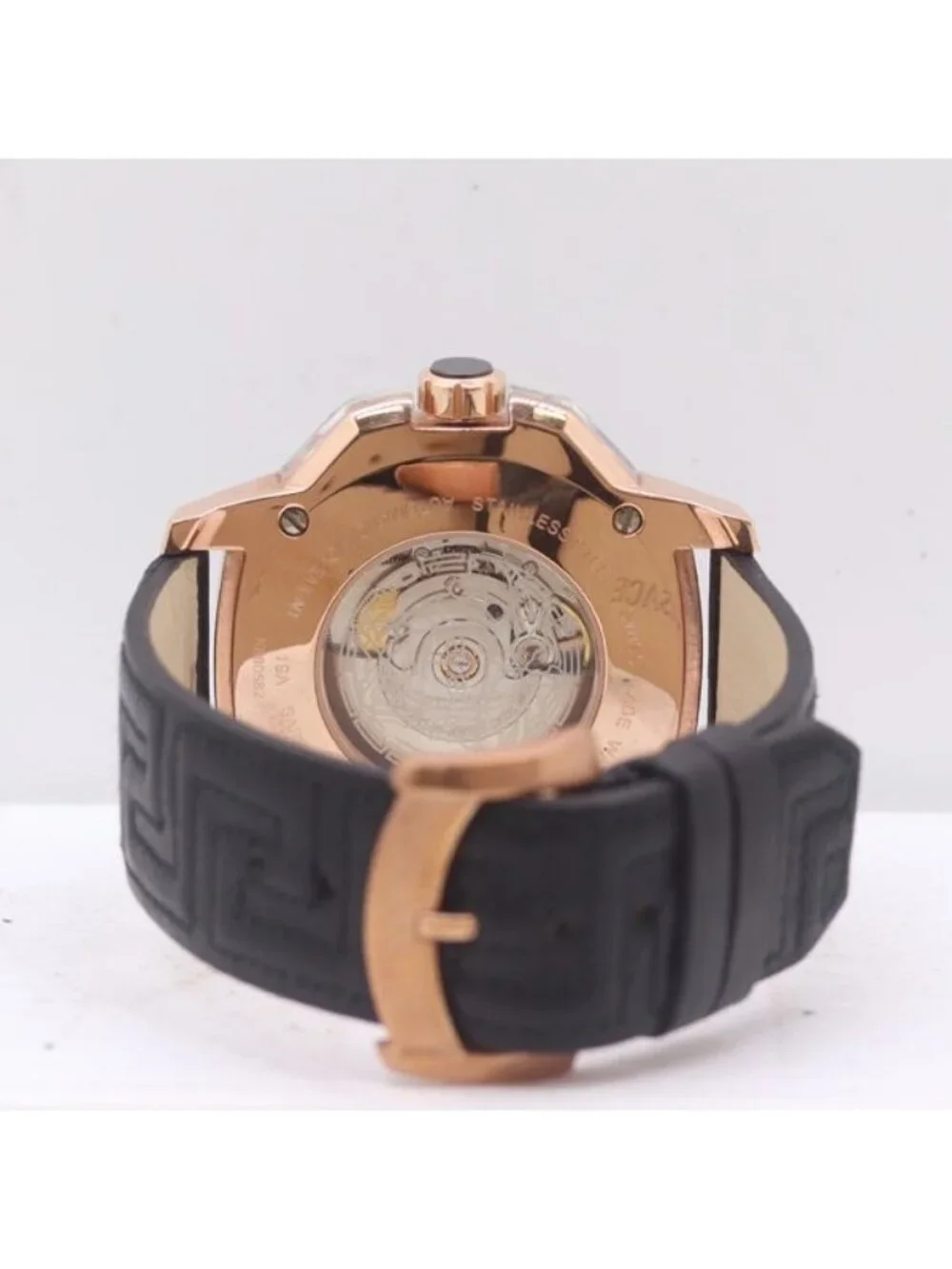 Versace Diversity Automatic Date Black Dial Watch